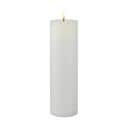 Sirius LED-lys Sille Genopladelig LED Bloklys i Hvid, H25 x Ø7,5 cm, 1