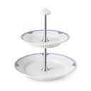 Royal Copenhagen Etagere Prinsesse Étagère i Koboltblå/hvid, 22 cm, 1
