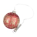 Casa Christmas Lysdekoration LED-julekugle i 12 cm, 1