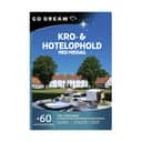 GO DREAM Oplevelsesgavekort Gavekort - Kro- og Hotelophold m. middag i Kro- og Hotelophold m. middag, 1