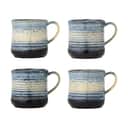 Bloomingville Krus og kopper med hank Deana Krus - 4 stk. i Blue, 1