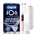 Oral-B Eltandbørster iO6S iO6 Elektrisk Tandbørste i Pink sand, 1