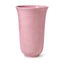 Lyngby Porcelæn Vaser Rhombe Color Vase i rosa, 1