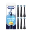 Oral-B Tandbørstehoveder iO Ultimate Clean Børstehoved - 6 stk. i Black, 6 stk., 1