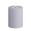 Deluxe Homeart LED-lys Real Flame LED Bloklys i Dust blue, 10 cm, 1