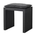 cinas Skamler Rib Skammel inkl. sort hynde i Sort/sort, 1