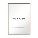 Poster&Frame Spejle Spejl i Dark oak, B50 x L70 cm, 1