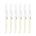 CLAUDE DOZORME Steakknive Laguiole Lagiuole Steakkniv - 6 stk. i Beige, 1