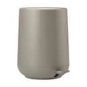 Zone Toiletspande Nova Pedalspand i Taupe, 5 L, 1