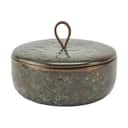 Aquanova Tilbehør til bad Ugo Skål med låg i Vintage bronze, 1
