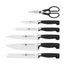 Zwilling Knivblokke med knive Four Star Knivblok - 7 dele i Sort, 1