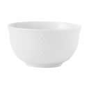 Lyngby Porcelæn Serveringsskåle Rhombe Skål i Hvid, 11 cm, 1