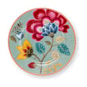 PIP Studio Kage- og desserttallerkener Blooming Tales Tallerken i Blå, 17 cm, 1