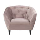 CASA Living Lænestole Ria Lænestol i Dusty rose, 1