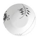 Royal Copenhagen Dybe tallerkener Sort Mega Riflet Dyb Tallerken #2 i Sort/hvid, Dyb Tallerken   x Ø17 cm, 1