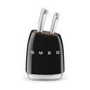 Smeg Knivblokke med knive 50's Style Knivbloksæt - 7 dele i Sort, 1