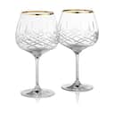 erik bagger a/s Ginglas XO Ginglas - 2 stk. i Klar/guldfarvet, 68 cl, 1