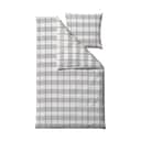 Södahl Sengetøj Blocks Sengetøj i Cloud grey, B140 x L220 cm, 1