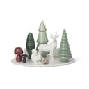 Dottir Jule- og adventsstager Winter Stories Woodland Adventstage i White/green/brown, 1