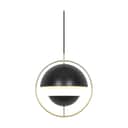 Nordlux Pendler Tavia Pendel i Sort / Guld, 1