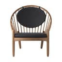 FDB Møbler Lænestole J166 Jørna Lænestol i Dark grey/røget, 1