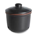 Römertopf Krukker med låg Opbevaringskrukke - Mini i Sort, 0.6 L, 1