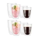 Bodum Vandglas Pilatus Vandglas - 8 stk. i Klar, 1