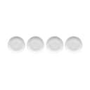 Aida Frokosttallerkener Relief Frokosttallerken - 4 stk. i Hvid, 1