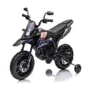 NORDIC PLAY Speed El-biler til børn Elektrisk motorcykel Aprilia i Sort, 1