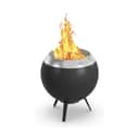 höfats Bålsteder Moon Ildkurv i Black/Silver, 1