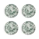 Spode Middagstallerkener Heritage Green Italian Middagstallerken - 4 stk i Grøn/hvid, 1