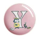Moomin Arabia Kagetallerkener Arabia Service ABC Tallerken - Y i Y, 1
