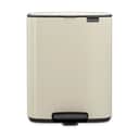 Brabantia Pedalspande Bo Pedalspand i Soft beige, 12 L, 1