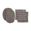 The Organic Company Vaskeklude Big Waffle Genanvendelige Vatrondeller - 4 stk. i Ler, 1