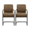 CASA Living Spisebordsstole Adele Spisebordsstol - 2 stk. i Brun, 1