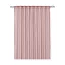 Svanefors Gardiner og gardinstænger Diana Gardin i Rosa, H350 x B280 cm, 1