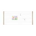 FableWood Billedrammer Memory Line Opslagstavle i B90 x L200 cm, 1