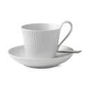 Royal Copenhagen Krus og kopper med hank Hvid Halvblonde Kop i Hvid, 24 cl, 1
