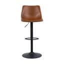 CASA Living Barstole Oregon Barstol i cognac/sort, 1