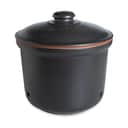 Römertopf Krukker med låg Opbevaringskrukke - Maxi Plus i Maxi sort, 5,5 L, 1