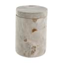 Lene Bjerre Småopbevaring Ellia Krukke m. Låg i sand, 9 cm, 1