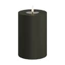 Deluxe Homeart LED-lys Real Flame LED Udendørs Bloklys i Mørk Grøn, 15 cm, 1