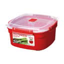 Sistema Øvrigt køkkengrej Medium Microwave Steamer i Rød, 1