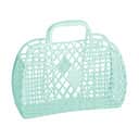 Sun Jellies Øvrigt interiør Retro Basket i Mint, Large, 1