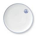 Royal Copenhagen Middagstallerkener Blueline Coupe Tallerken i Hvid/blå, 23 cm, 1