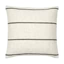 Broste Copenhagen Hovedpudebetræk Sigrid Pudebetræk i Light Beige/Black, B50 x L50 cm, 1