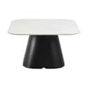 CASA Living Sofaborde Salinas Sofabord i Hvid/mat sort, 1