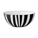 Cathrineholm Serveringsskåle Stripes Skål i Sort, 20 cm, 1