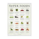 Poster&Frame Plakater plakat - Super foods i B30 x L40 cm, 1