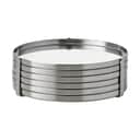 Stelton Glasbrikker og coasters Cylinda-line AJ Glasbrik - 6 stk. i Sølvfarvet, 8,5, 1